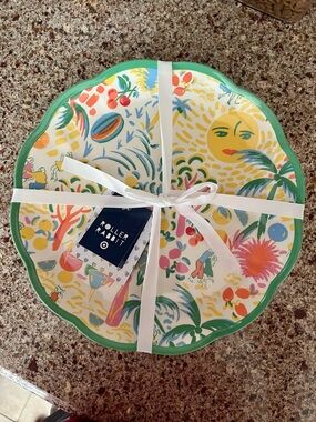 Roller Rabbit x Target Melamine Dinner Plates NWT